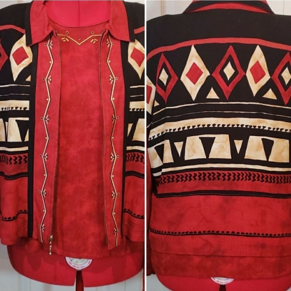 Nancy Bolen City Girl Blouse & Jacket SET